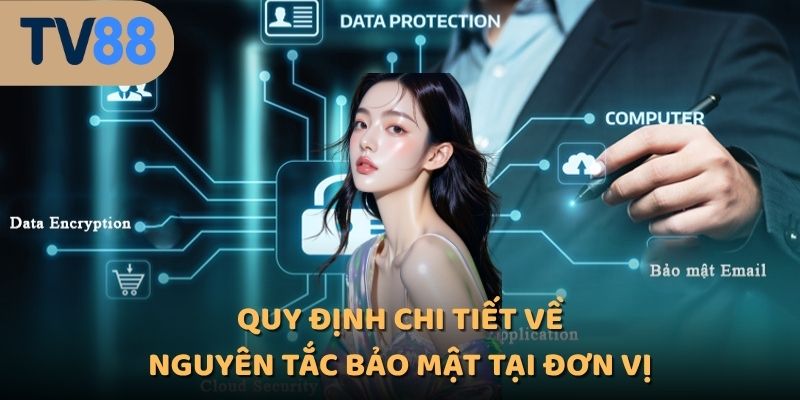 Quy định chi tiết về nguyên tắc bảo mật tại đơn vị