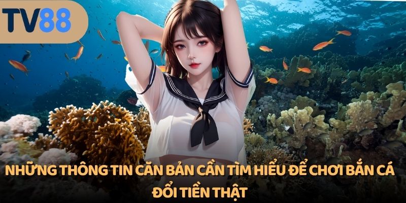 Những thông tin căn bản cần tìm hiểu để chơi bắn cá đổi tiền thật